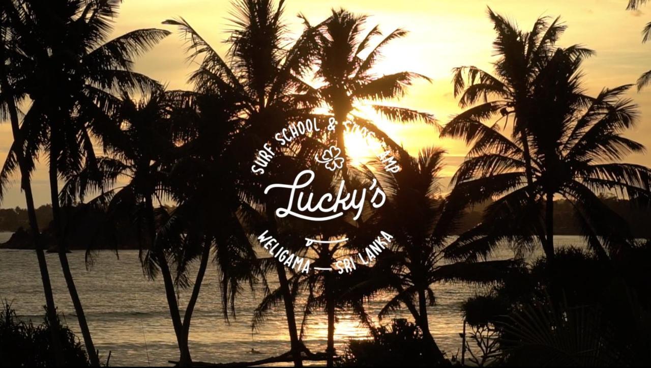 Lucky'S Surf Camp Bed and Breakfast Weligama Eksteriør billede