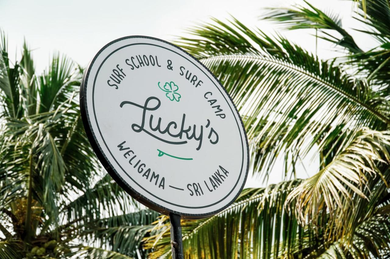 Lucky'S Surf Camp Bed and Breakfast Weligama Eksteriør billede